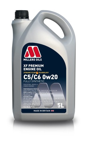 MILLERS  XF Premium C5 / C6  0W20 5L